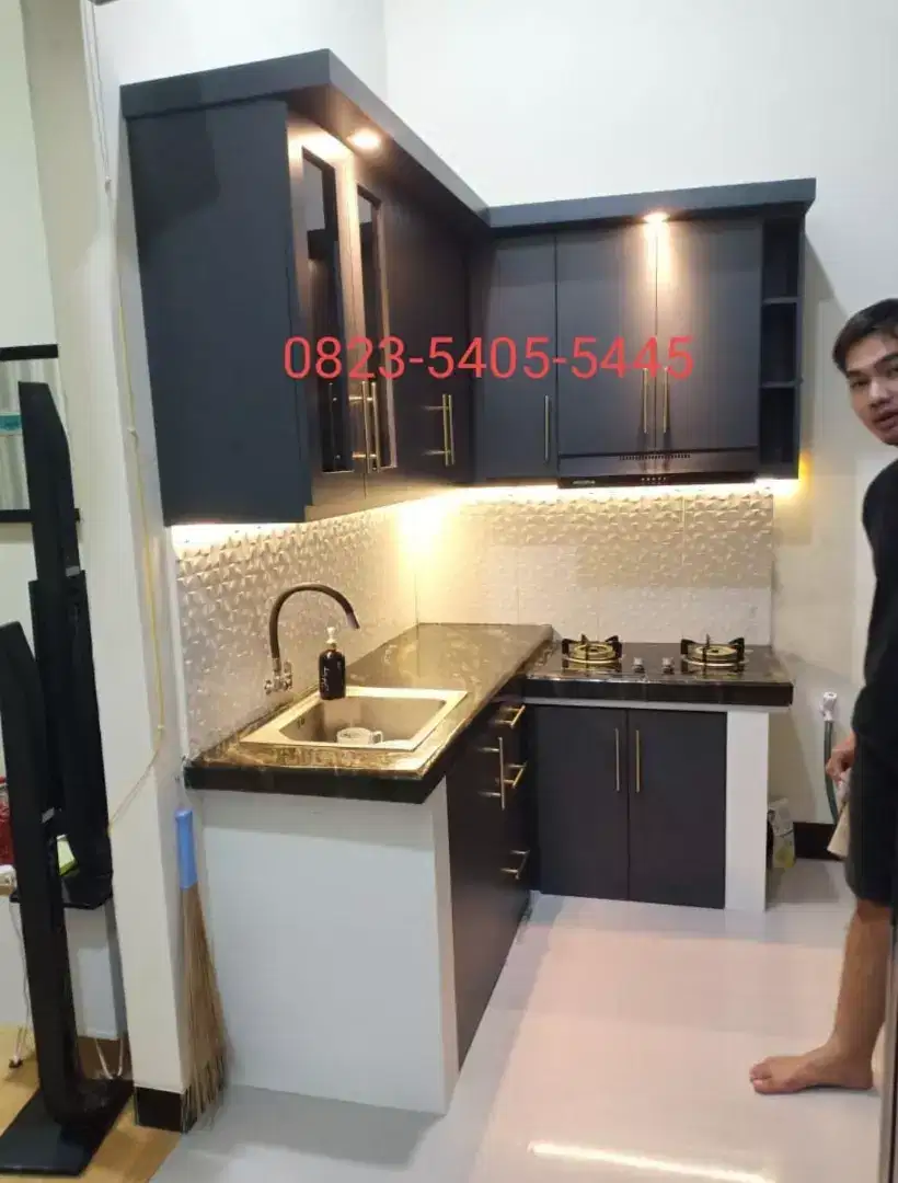 Dapur minimalis murah tampilan mewah