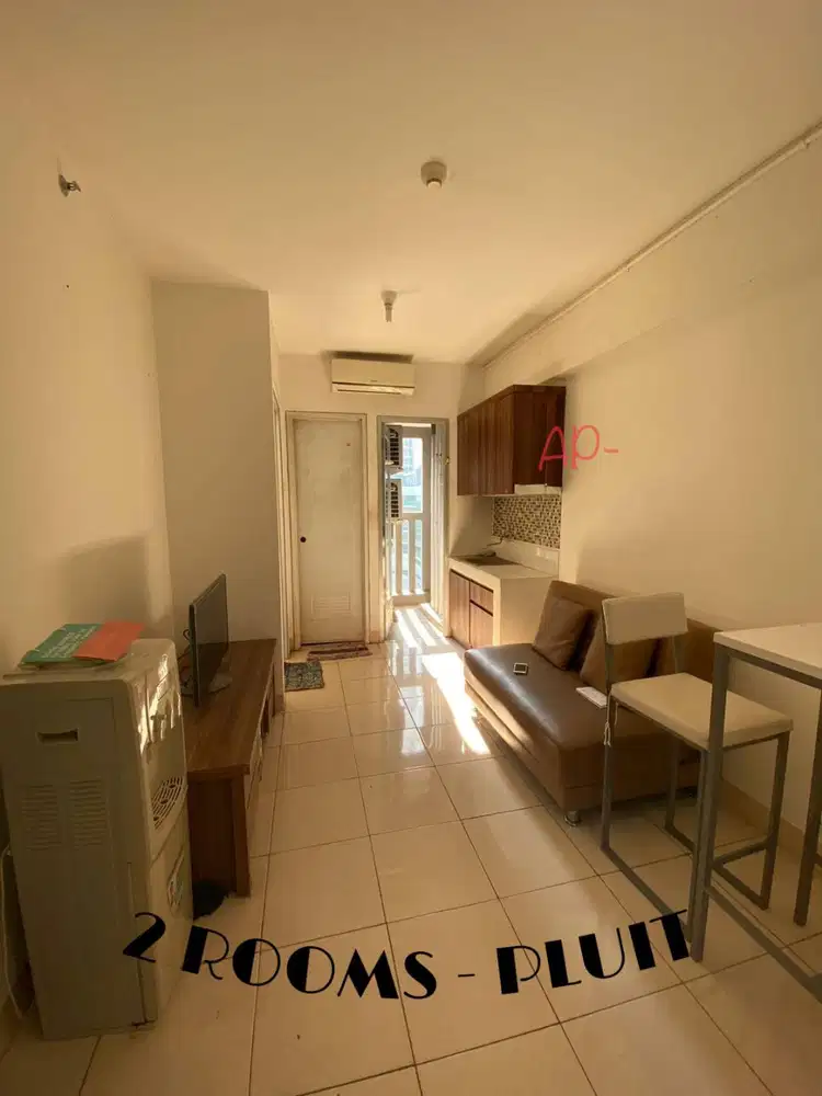 Jual masih disewa APARTMENT 2 ROOMS (PLUIT  green bay) jakarta Utara