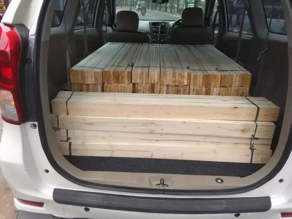 Papan Jati Belanda 1.5x7x60cm serut