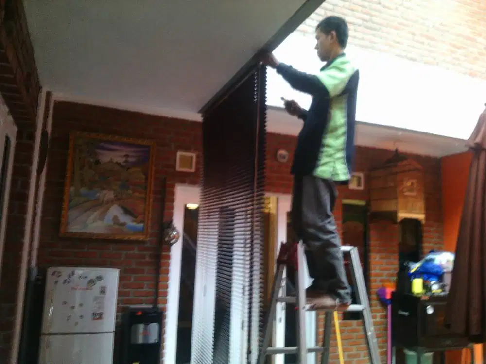 jual Horizontal blind, Krey alumunium, smile blind, tirai alumunium