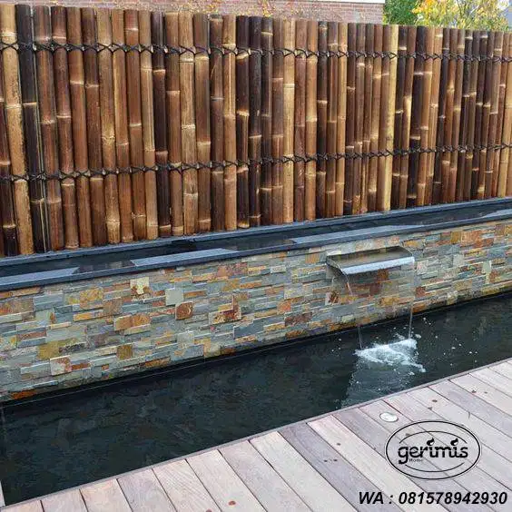 Pagar Bambu Murah Etnik