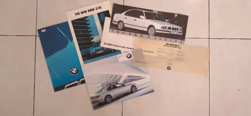 BMW 318i, 518i &amp; Serie-7 - Cataloque.