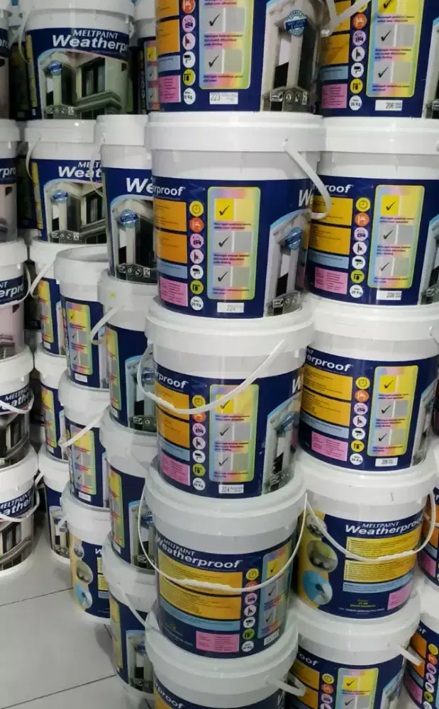 ( BORONGAN ) Cat Tembok 20kg Ember Besar