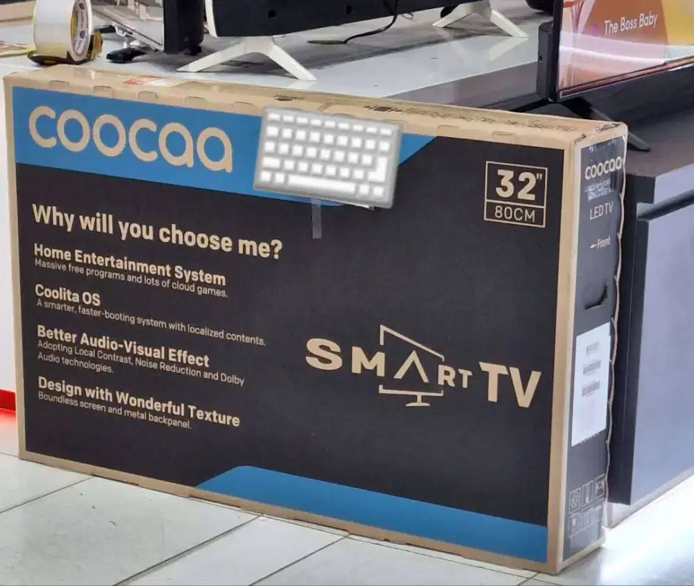 Tv Led Coocaa Smart 32 inc 32CTD4000