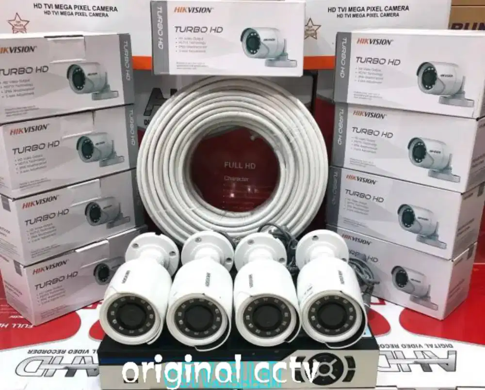 Grosir termurah paket kamera CCTV original hilook by HIKVISION terbaru