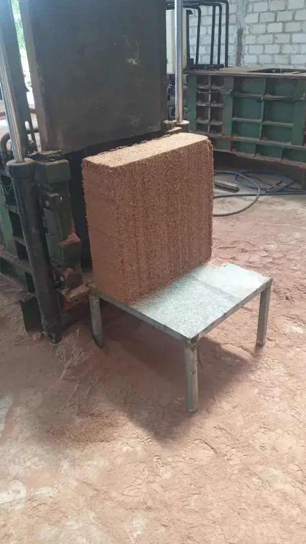 Mesin press serbuk kayu, cocopeat.