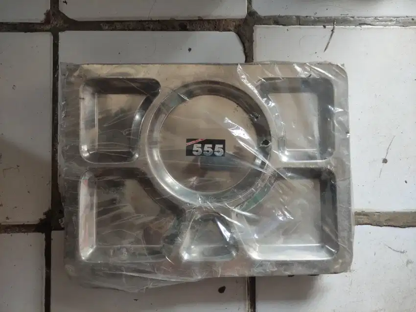 NAMPAN MAKAN STENLIS RUMAH SAKIT 6 LUBANG (ADA 15 PCS)