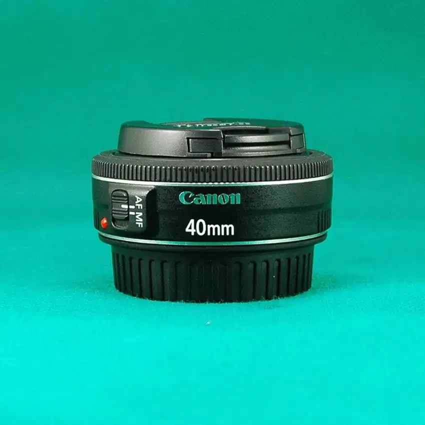 Lensa Fix Canon EF 40 mm F 2.8 STM Black Tajam Bisa Buat Fullframe