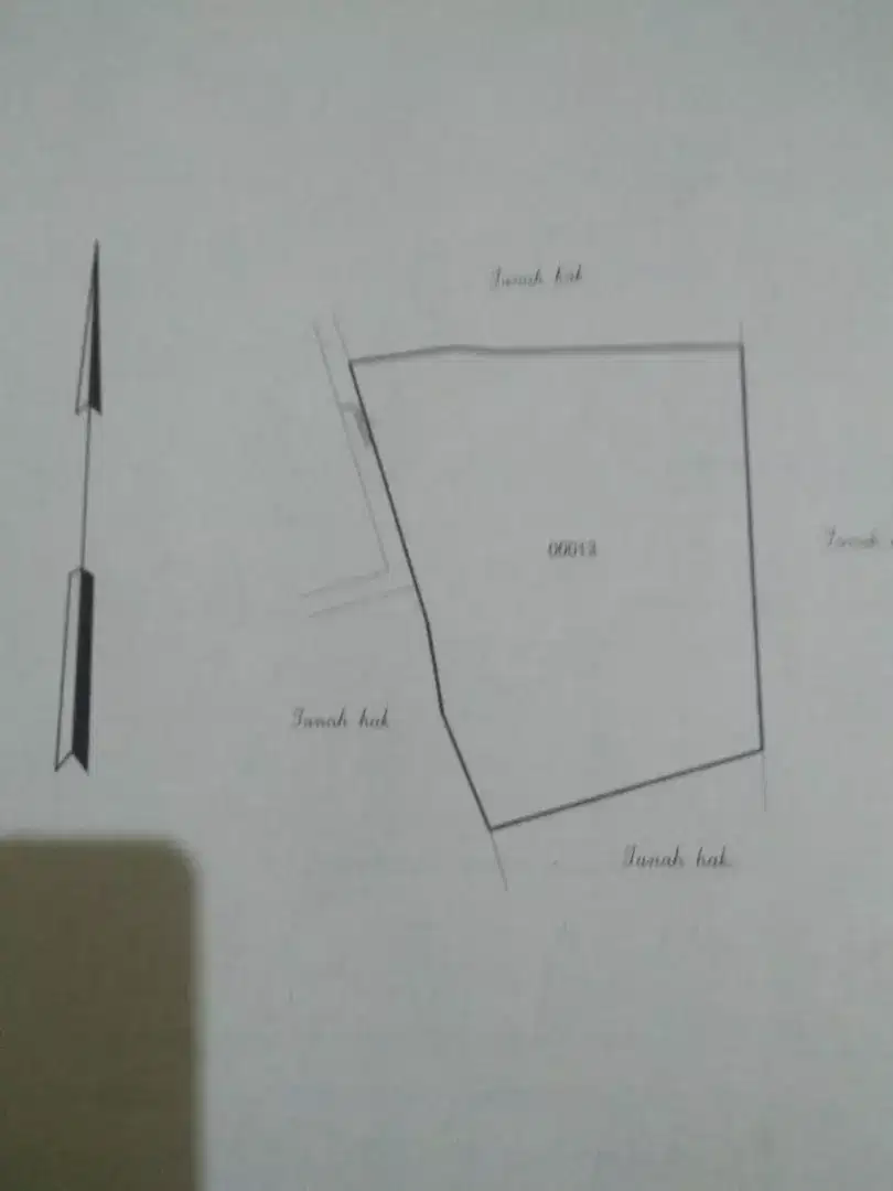 Tanah siap bangun /dikavling sdh ada rmh dan pln ,pdam