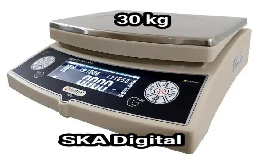 TIMBANGAN DIGITAL ANALYTICAL LABORATORIUM 30 KG ORIGINAL EXCELLENT