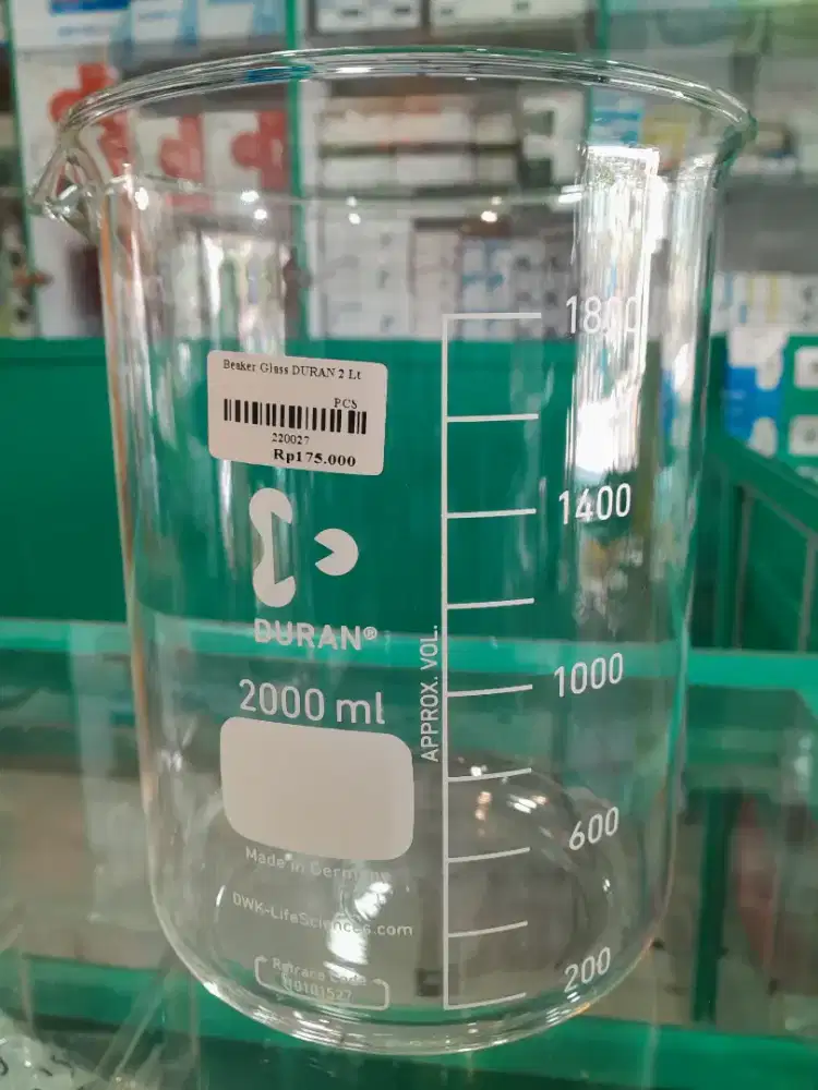 Beaker glass 2L Duran