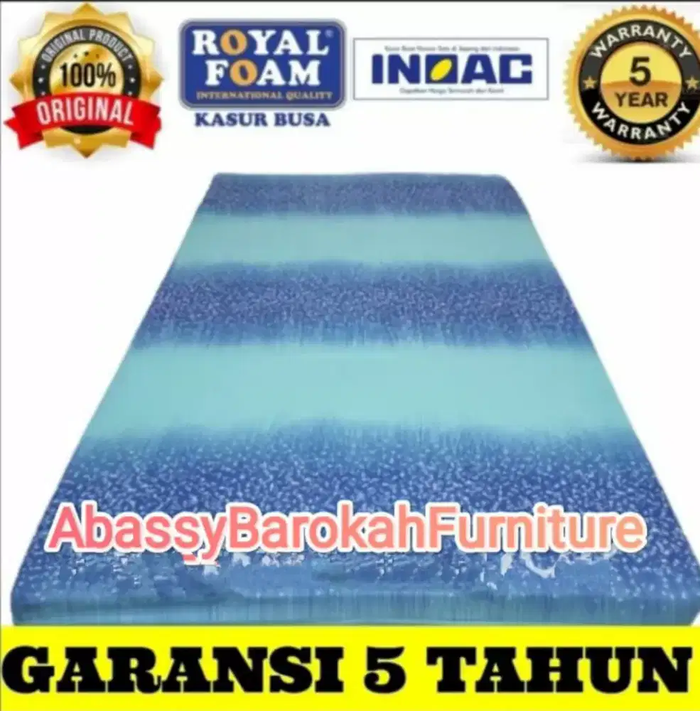 Kasur Busa Super Inoac / Royal Tebal 10cm Garansi 5Tahun - Kasur Kosan