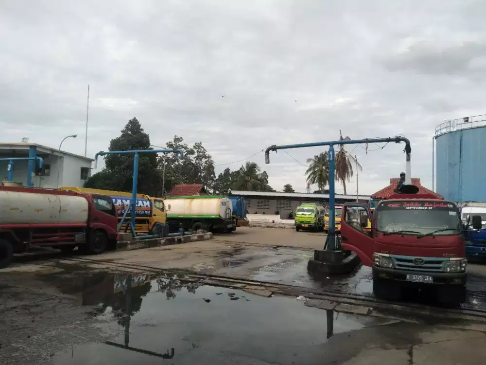 Air bersih kapasitas 8000Liter