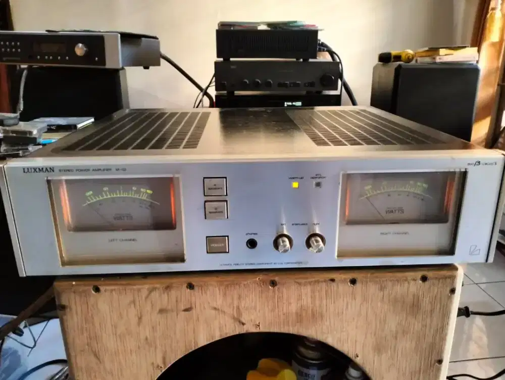 Power Luxman M02 Japan Mulus Normal Luxman M 02