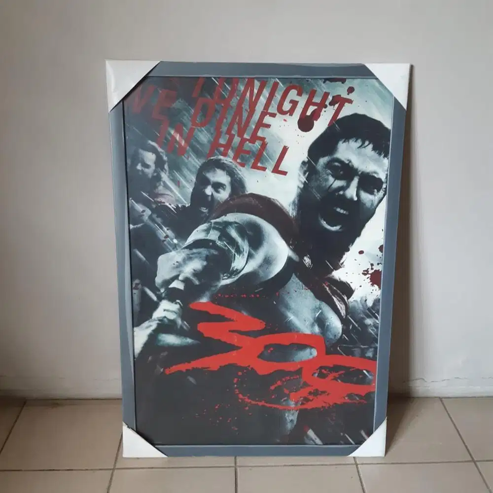 Poster Film 300 Ukuran A0 dengan Frame