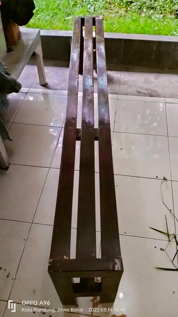 Kursi Kayu Kamper Panjang 2 meter