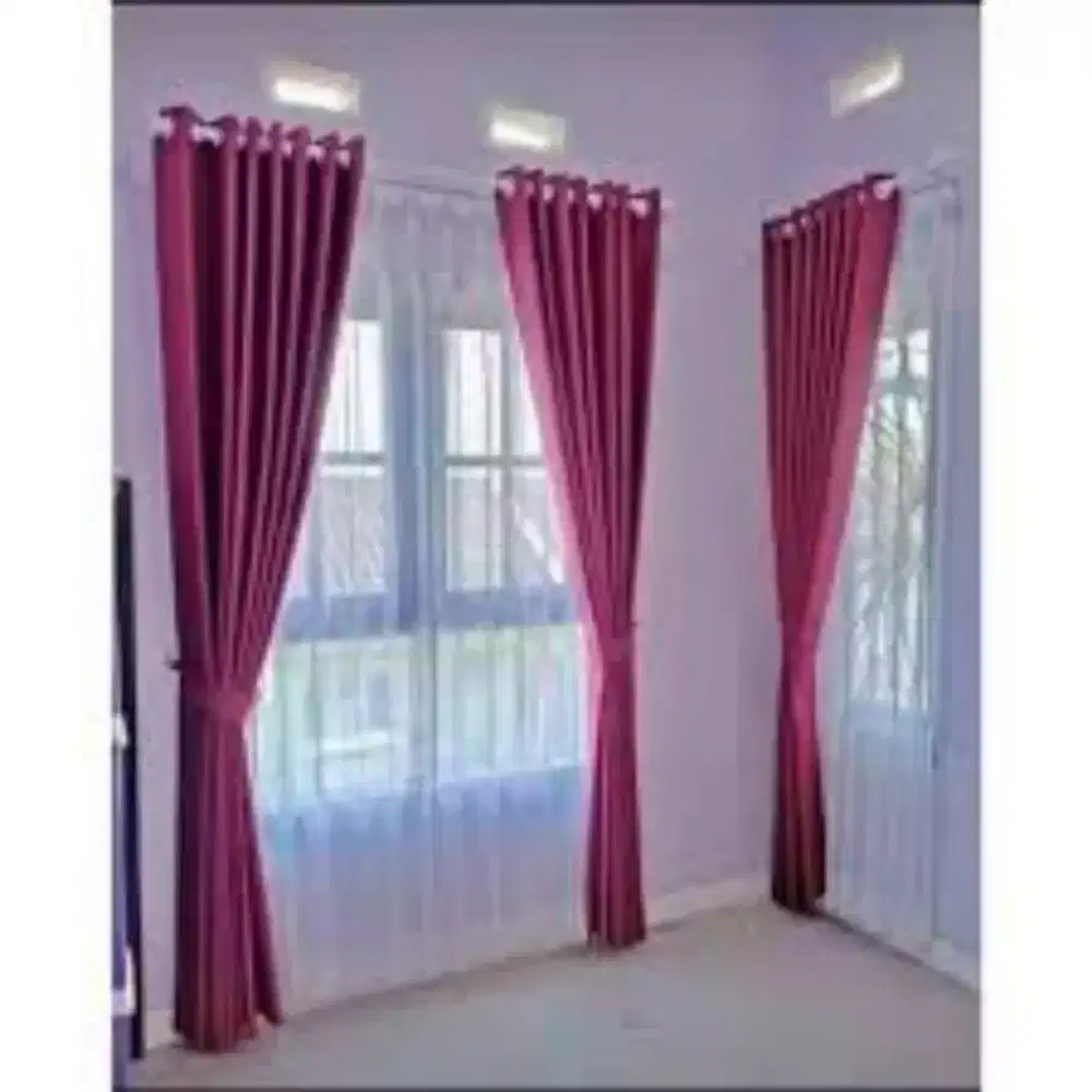 Tukang gordyn wallpaper dinding roller blinds