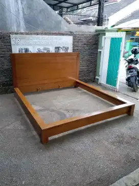 dipan minimalis matras rendah jati