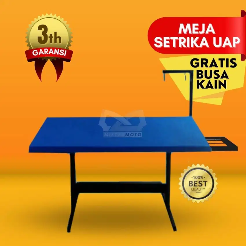 Meja Setrika Uap New Table Steam Boiler Mistermoto Grade Terbaik