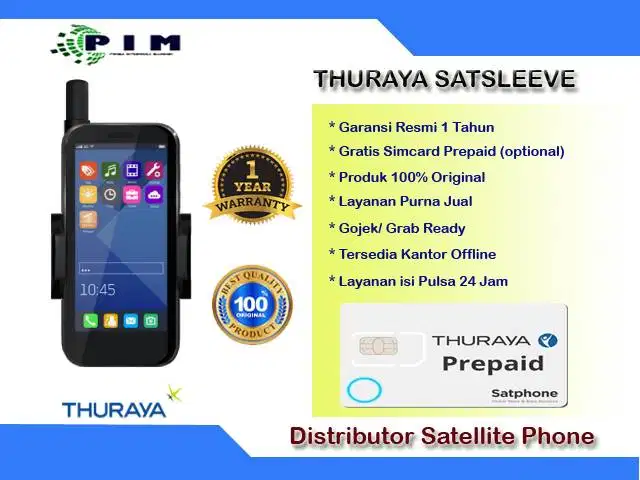 Telepon Satelit Thuraya SatSleeve Plus