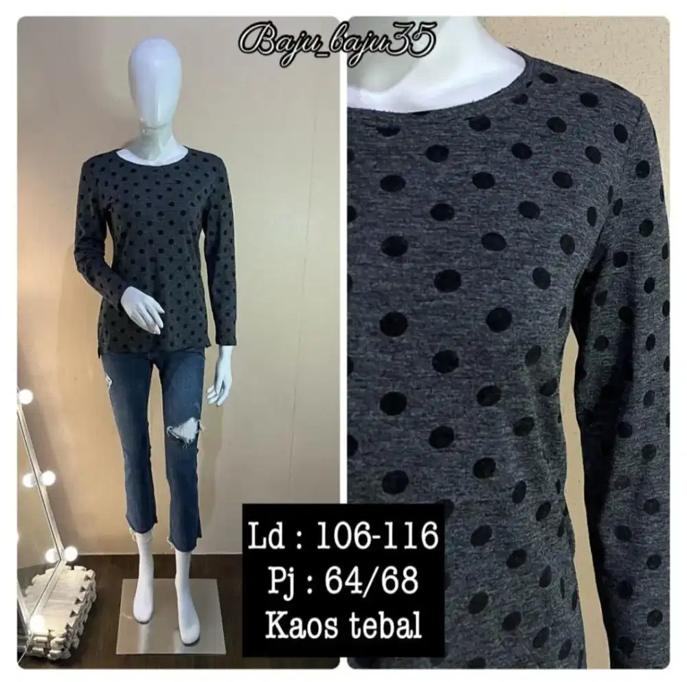 Atasan #2 bahan kaos tebal