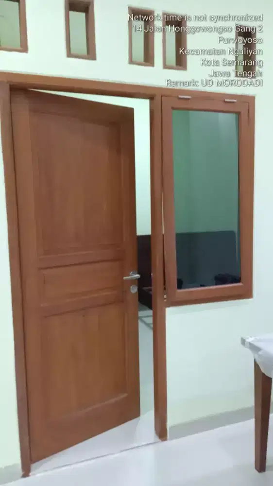 Pintu dan kusen buat kos kosan dan kontrakan murah
