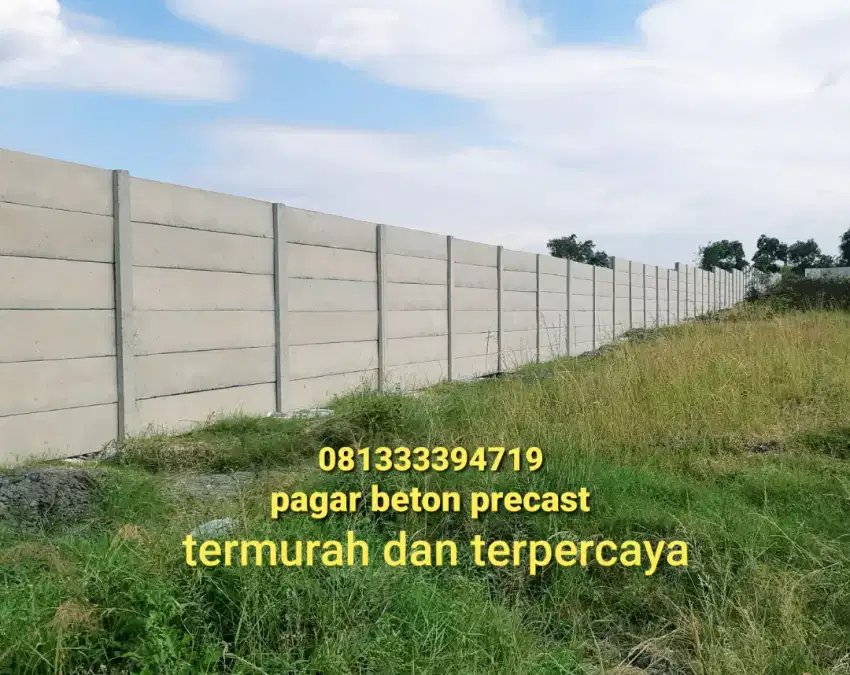 Pagar beton precast