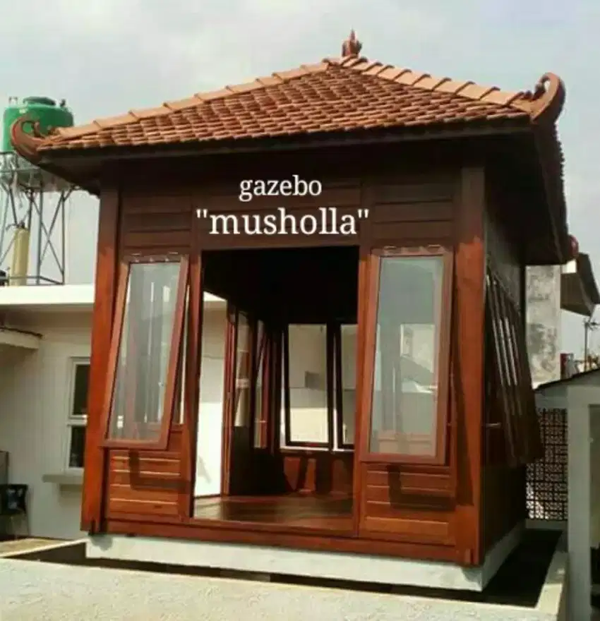 Pengrajin gazebo musholla