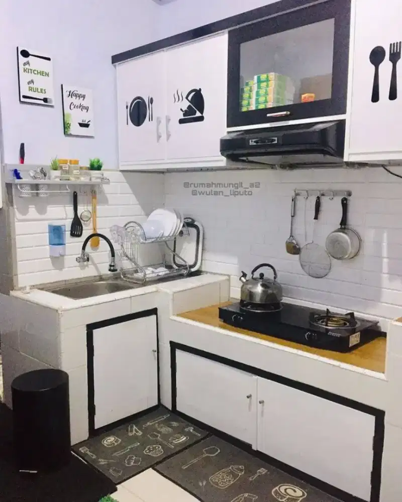 Kitchen set finishing HPL/Duco