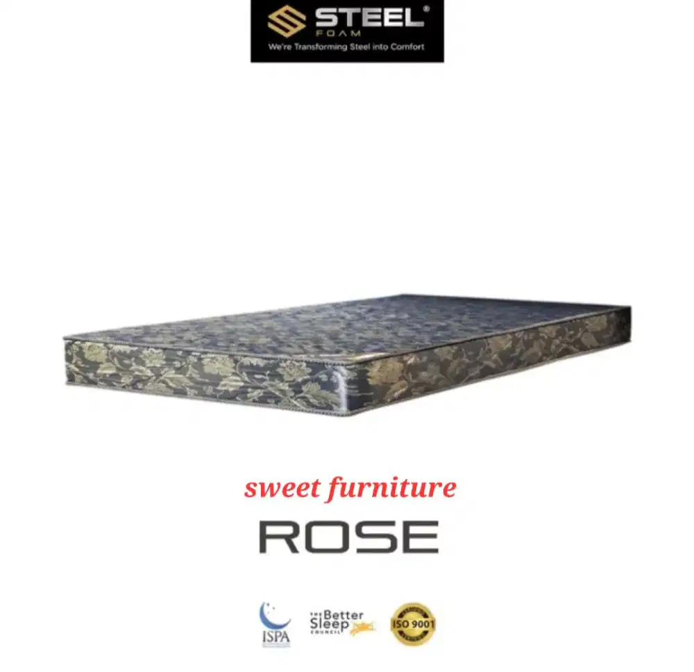 Tilam busa Steel Rose 3 kaki murah