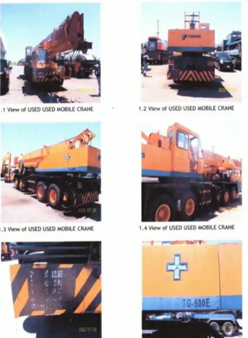 For sale truck crane