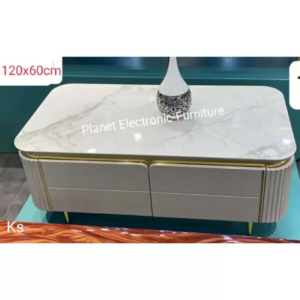 Meja Tamu Granit 120cm  Meja Batu  Coffee Table  Meja Kopi