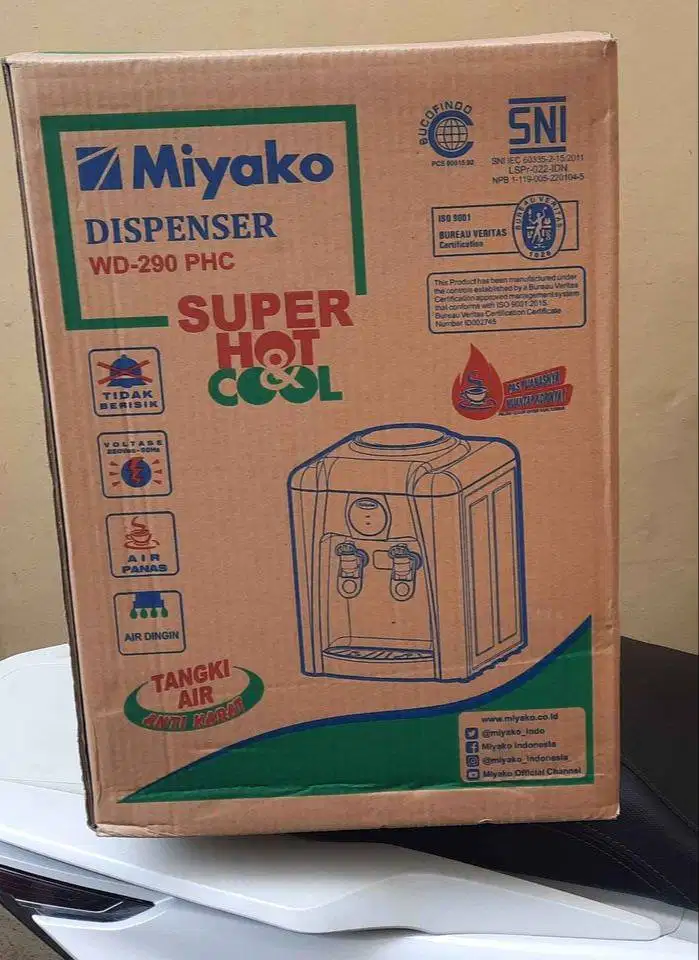 Dispenser Miyako Galon atas WD-290 PHC
