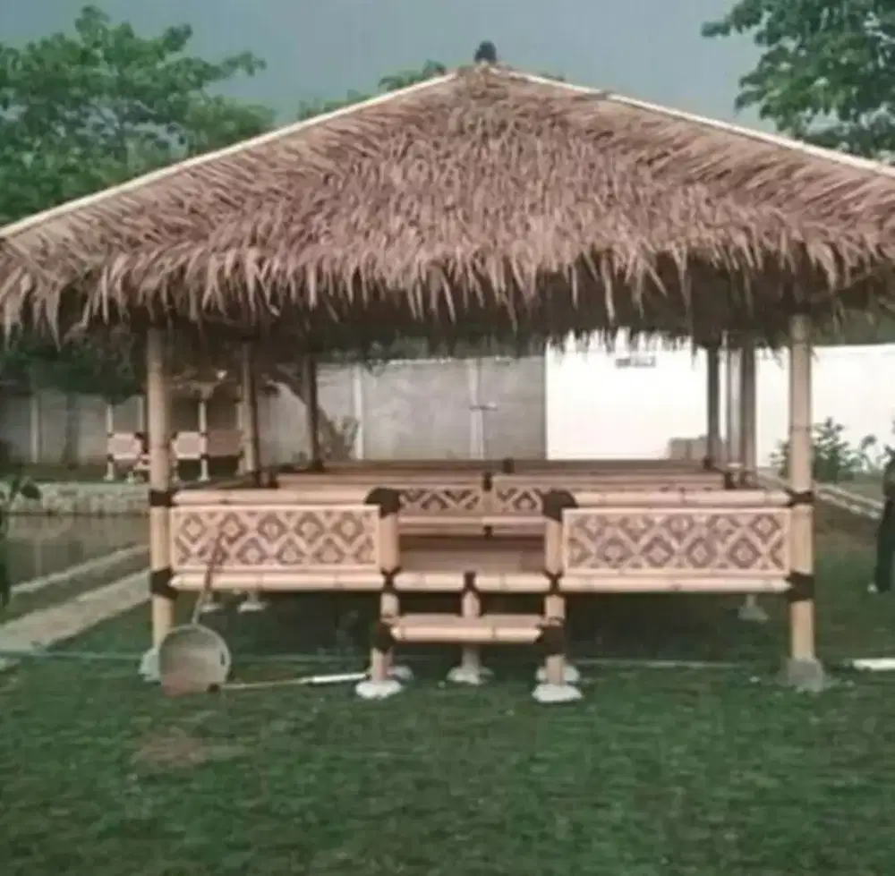 Saung gajebo | saung taman