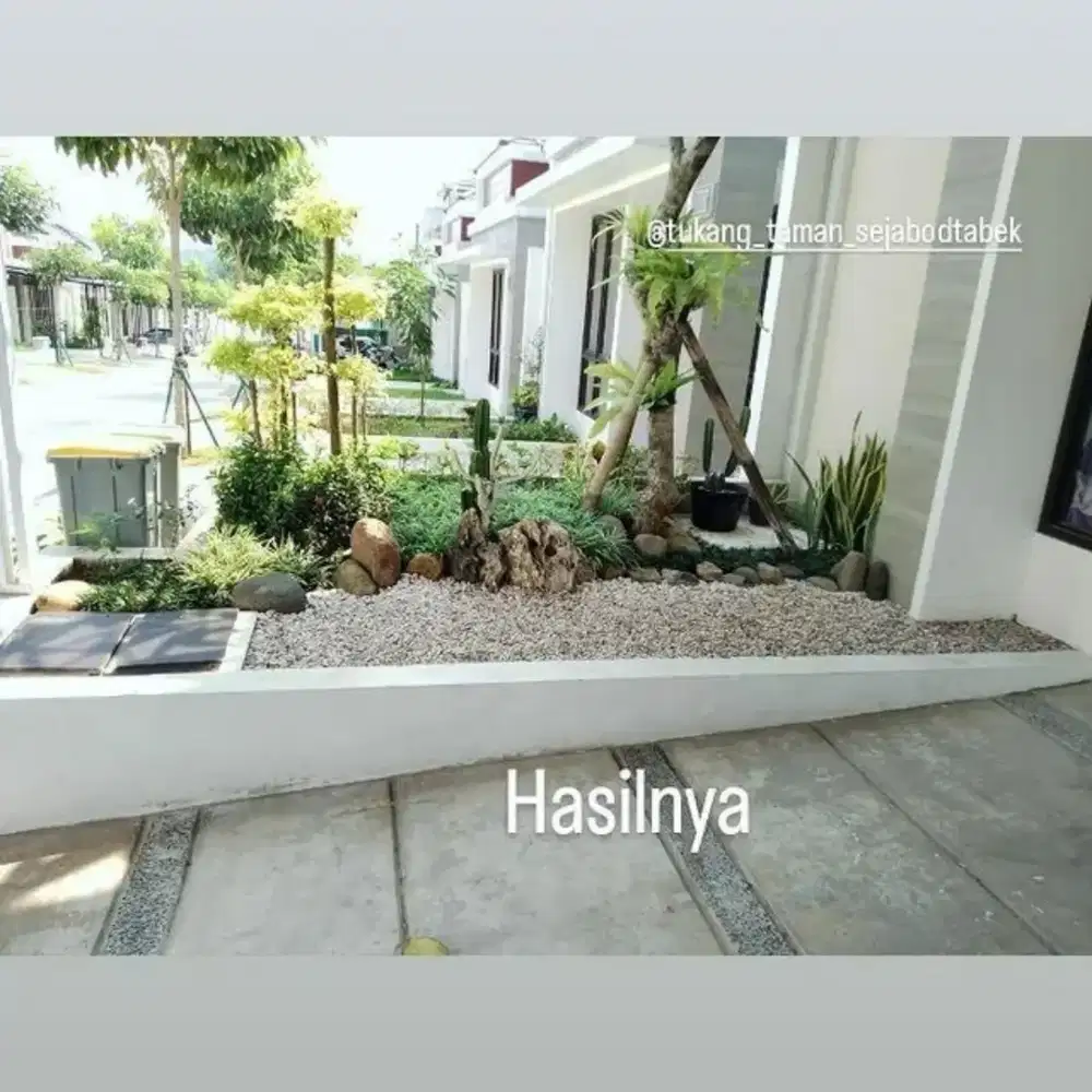 Pembuatan taman kering/tukang taman