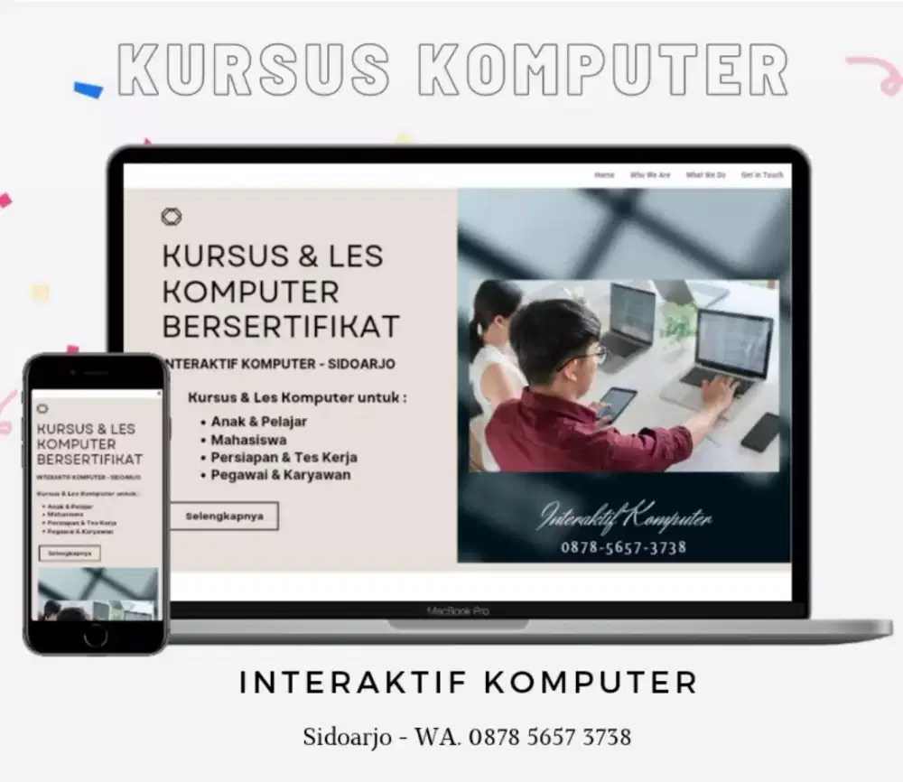 LES MICROSOFT OFFICE LENGKAP Untuk  ADMIN  KANTOR BERSERTIFIKAT