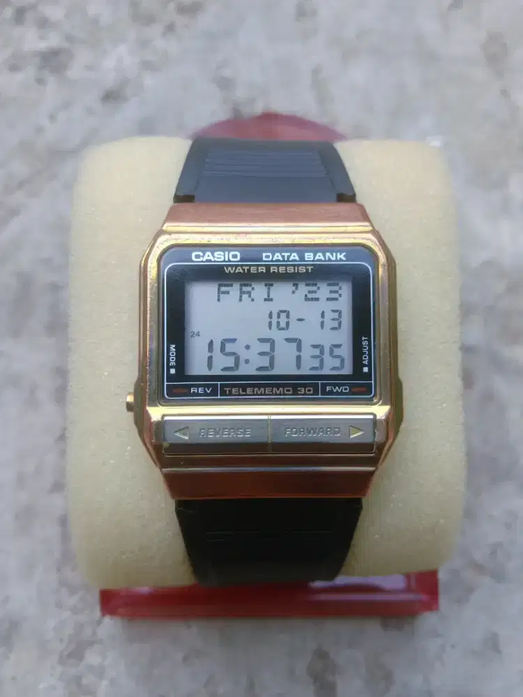 Jam casio cheap data bank