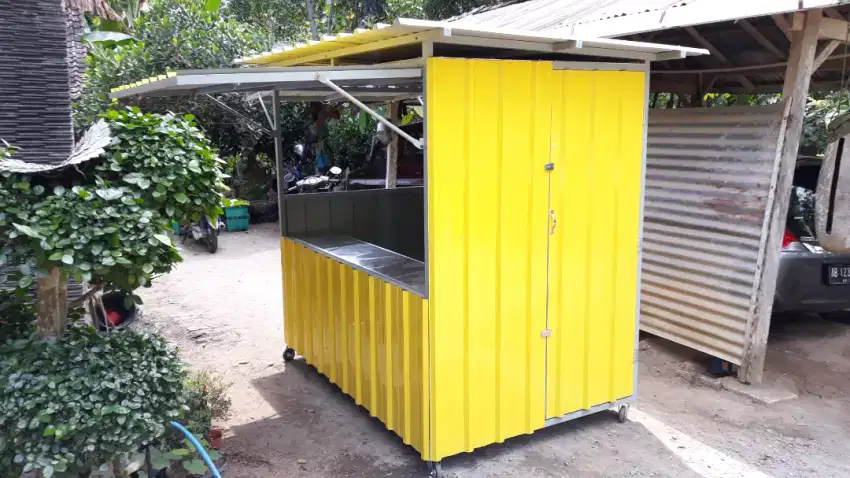 Pembuatan Grobak Kontainer