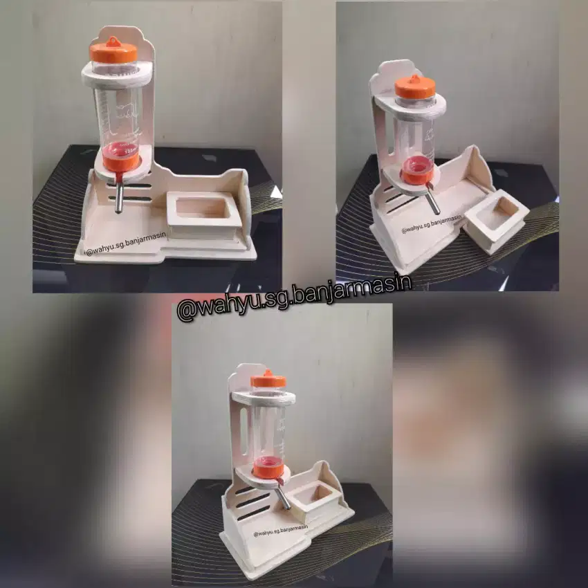 Wadah DOT minum dan tempat pakan bisa hamster mini sirian landak mini