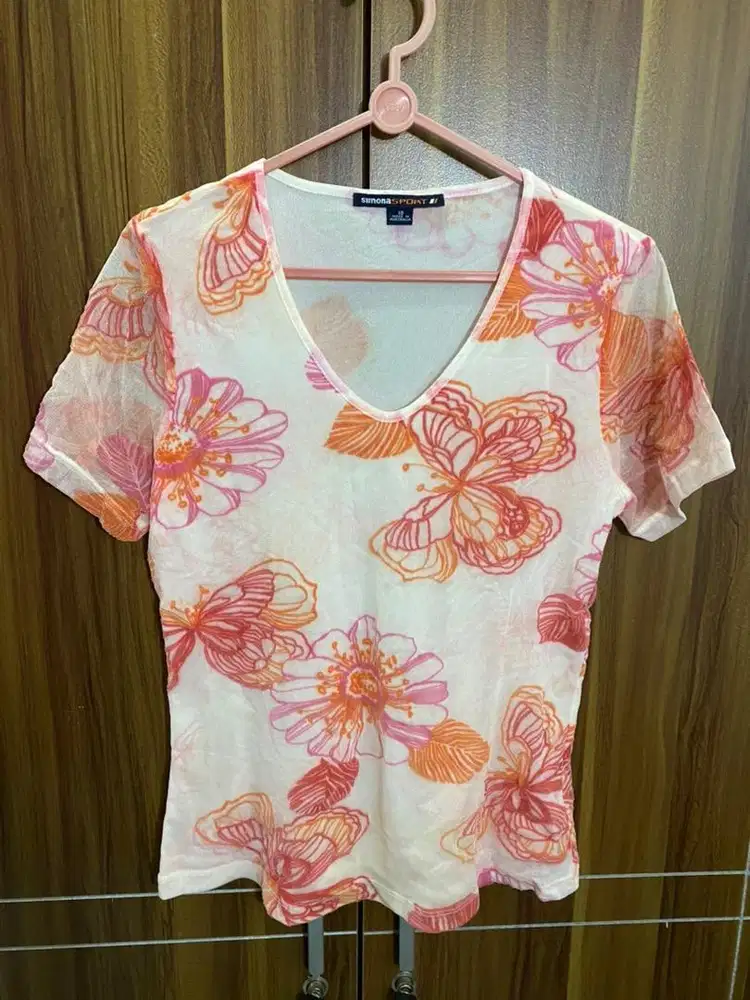Kaos Flowery Simona Sport