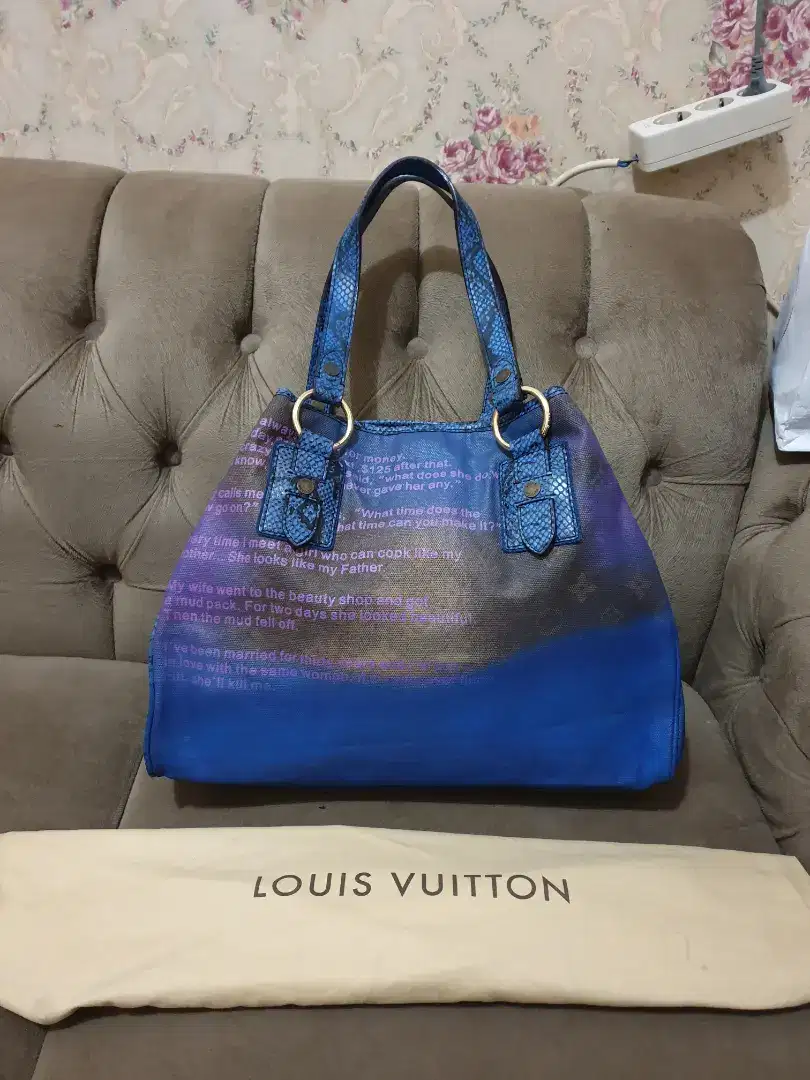 Mulus .authentic tas wanita .tote bag louis vuitton .lv limitet