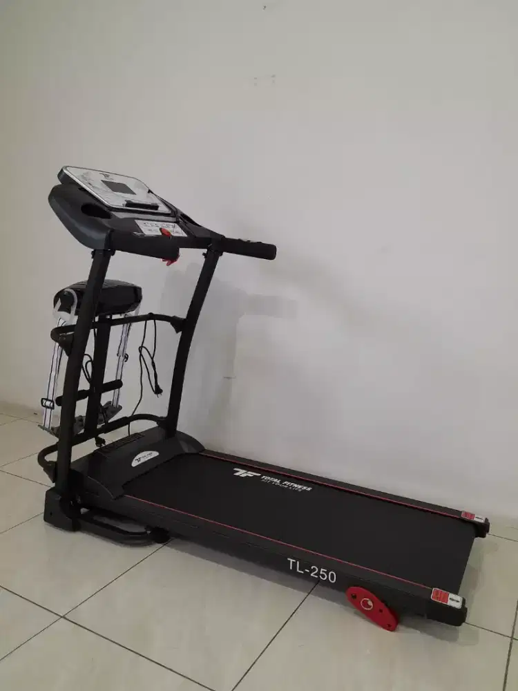 TREADMILL ELEKTRIK TOTAL FITNES TL246 TIGA FUNGSI