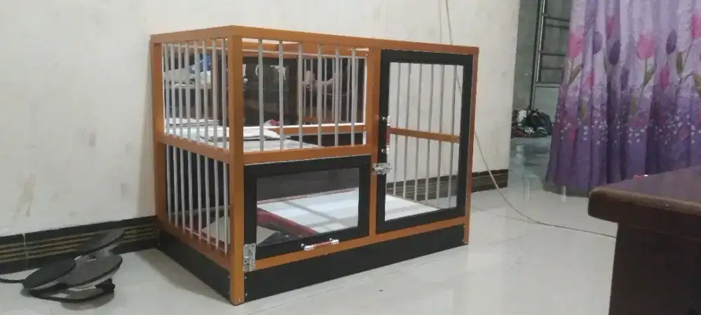 Kandang kucing aluminium