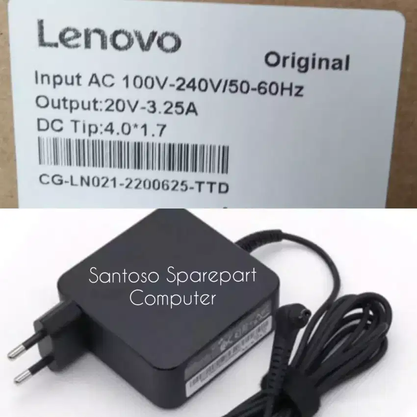 Adaptor Charger Laptop Lenovo Ideapad 330-15IGM 330-15ARR 330-14lKB