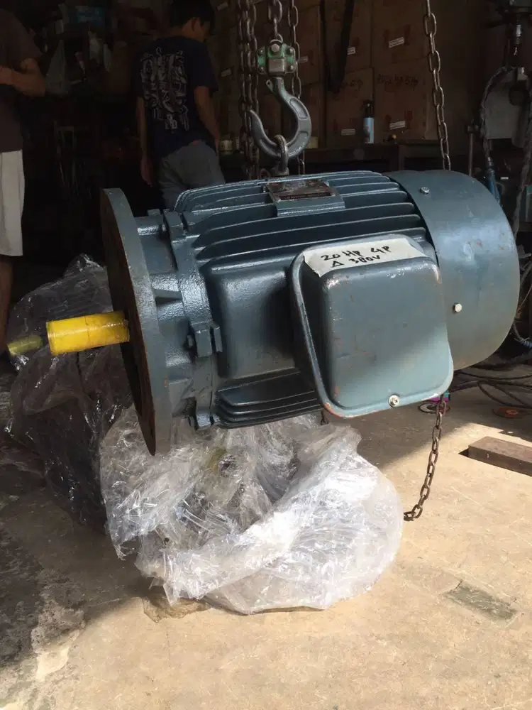 LM MOTOR - ELEKTRO DINAMO MOTOR 20HP 15KW 4POLE - DINAMO FLANGE