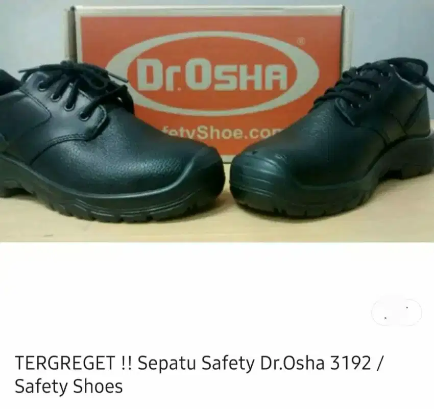 Sepatu Safey Dr Osha. 3192