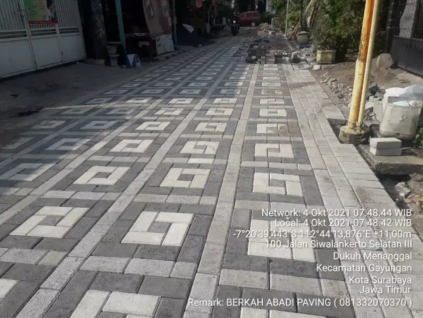 Paving Motif Berkualitas