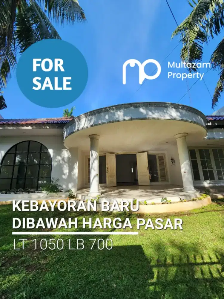 Dijual Rumah Mewah Dibawah Harga Pasar Di Kebayoran Baru Jakarta ...