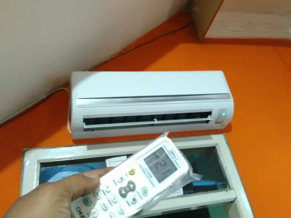 Kipas angin remote model AC, gratis pemasangan