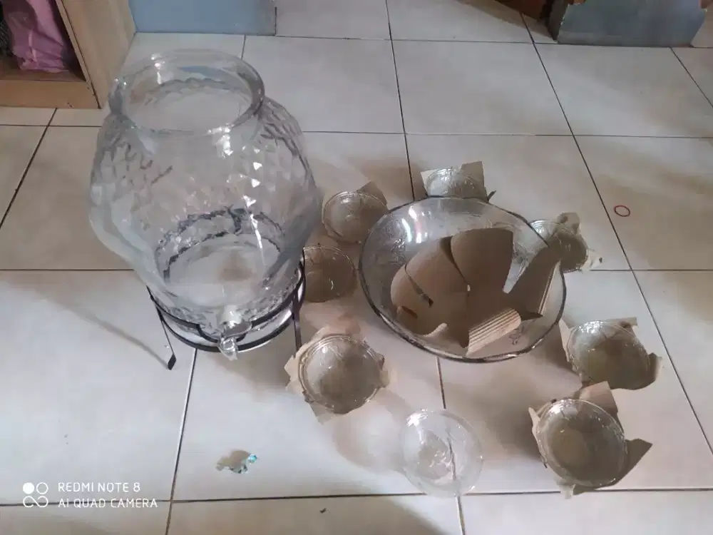 jual gelas paket, blm pernah d pakai